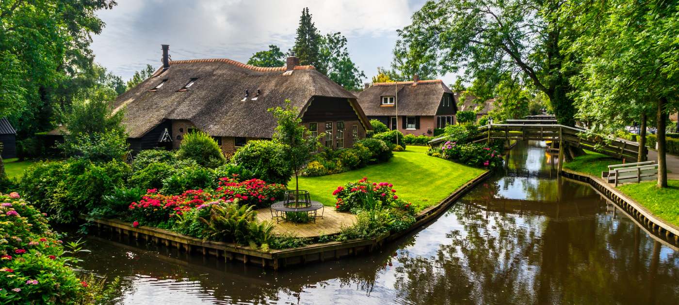 Giethoorn, mali europski grad.