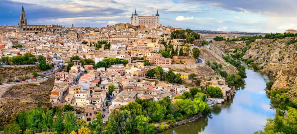 Mali europski grad Toledo.