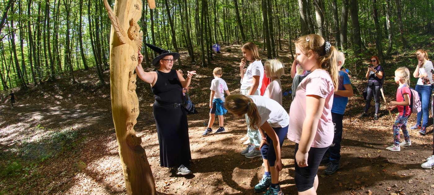 Na stazi Krškočara nalaze se doživljajne točke koje će vas iznenaditi i oduševiti. Na njima djeca (i roditelji) rješavaju čarobnjačke zadatke, dobivaju značku za svaki razred čarobnjačke škole, uče novu čaroliju, upoznaju svoju čaromoć i još puno drugih neobičnih stvari. 