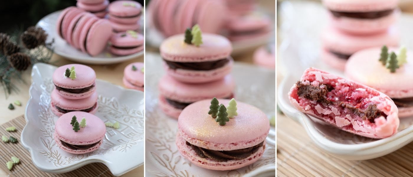 Blagdanski macaronsi savršenog okusa i izleda za novogodišnji stol.