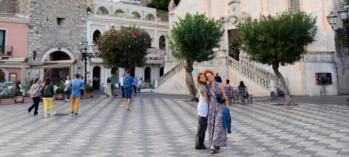 Taormina, Kruzovi na Siciliji.