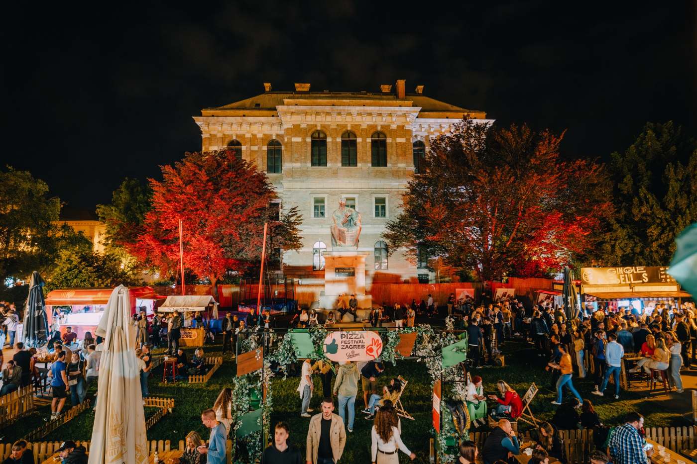 Dio atmosfere s prošlogodišnjeg Pizza Festivala Zagreb. 