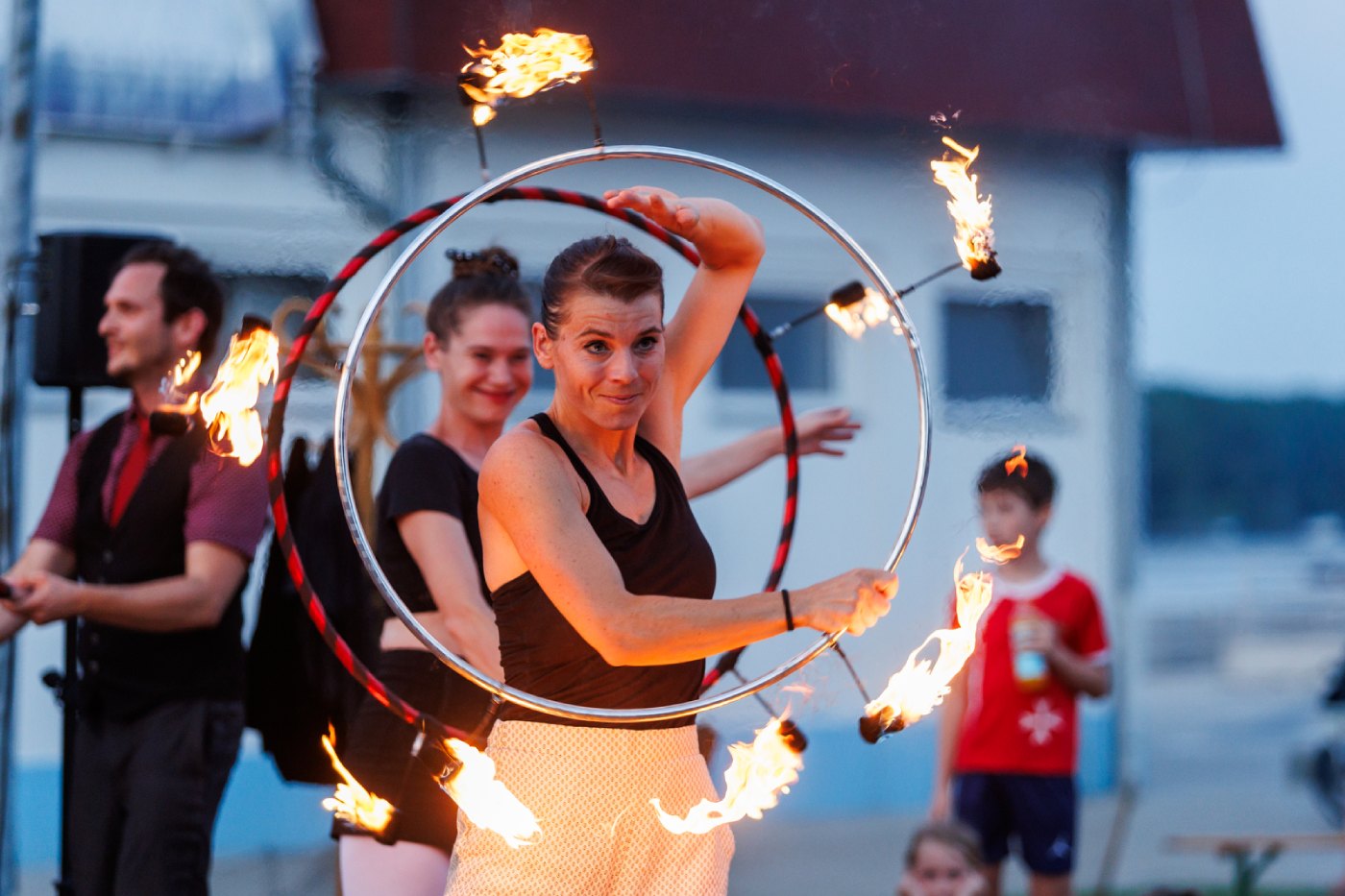 Dunav Fest. Cirkuska predstava.