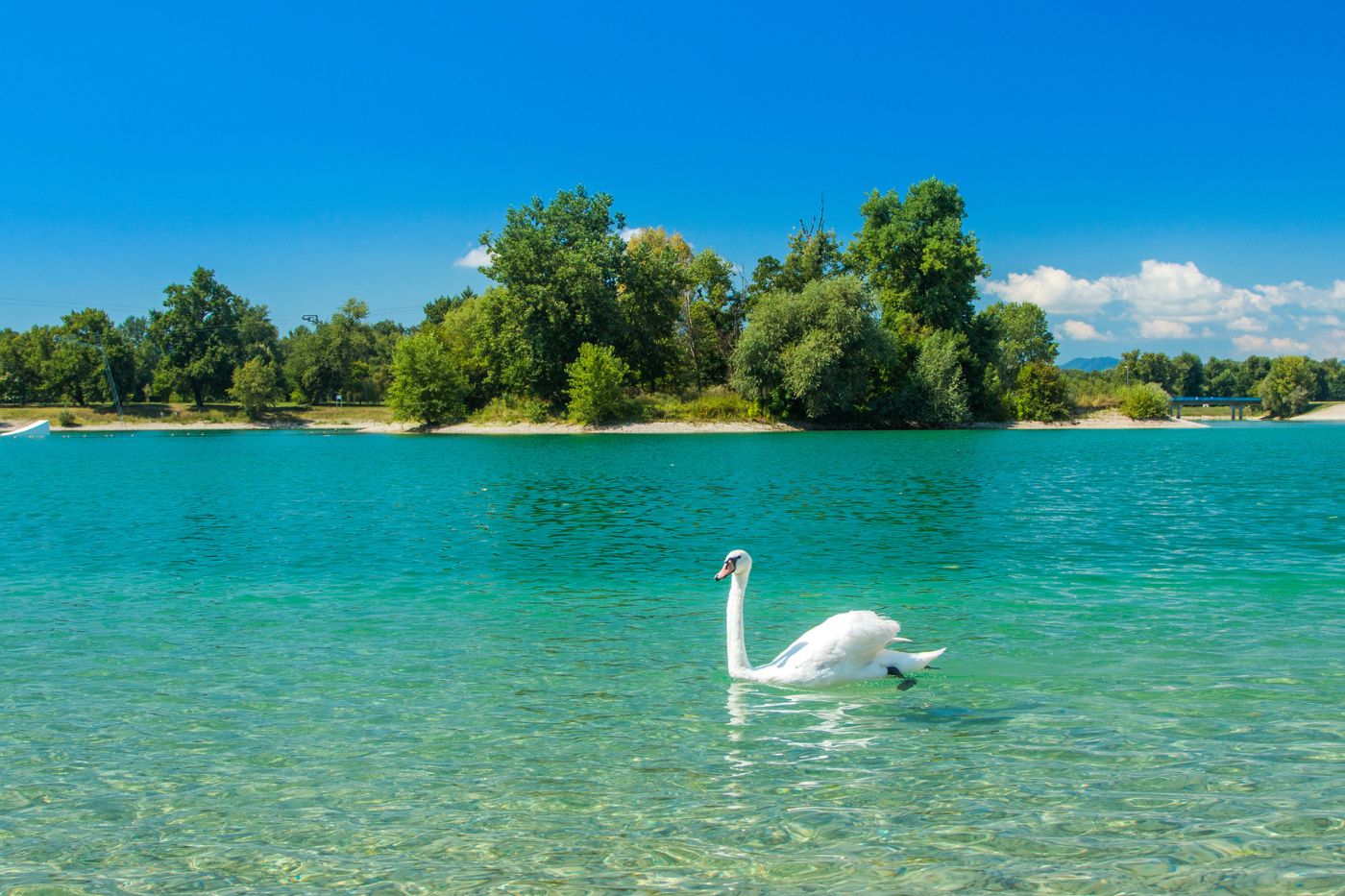 Zagrebačko jezero Jarun.