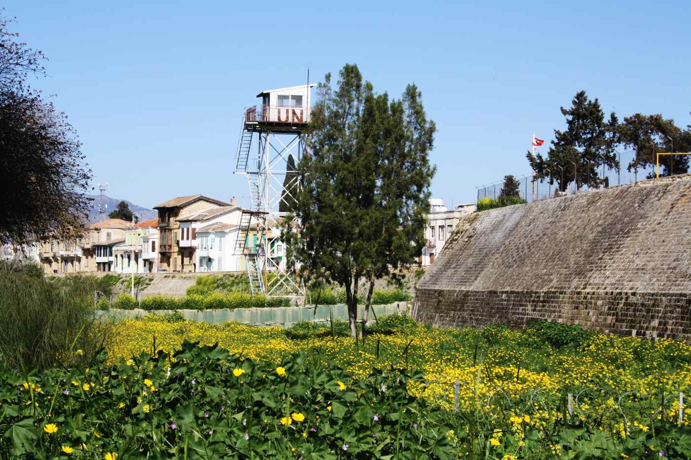 Zelena linija, zona pod kontrolom Ujedinjenih naroda.