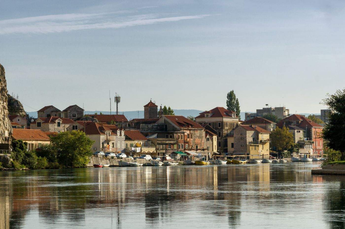 Omiš atrakcije. Stari grad.