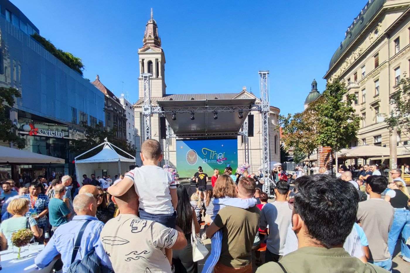 Tajlandski festival na Cvjetnom trgu u Zagrebu.