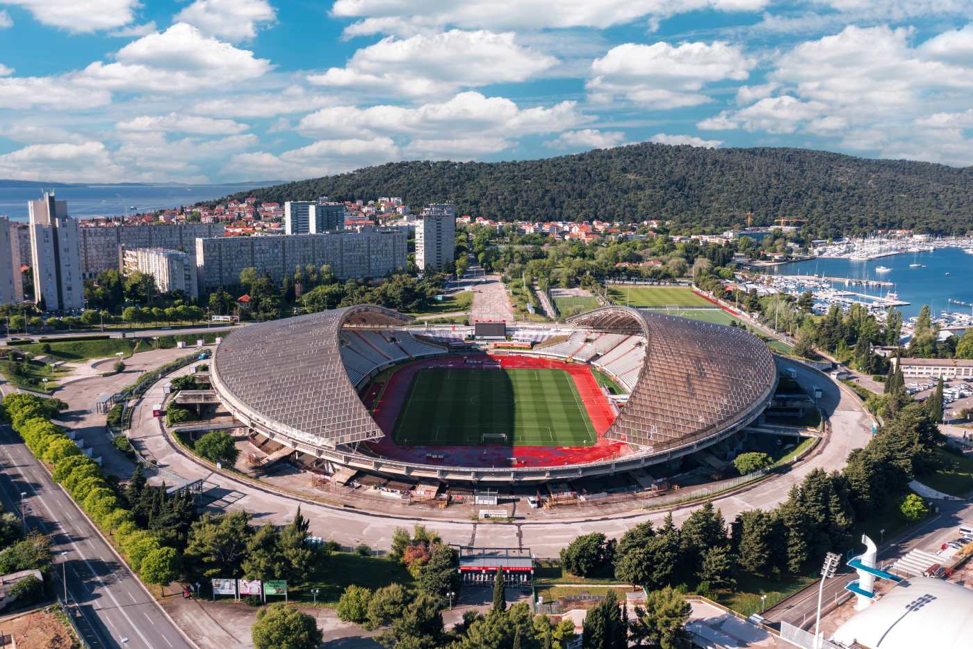 Dalmacija kroz oči djeteta - posjet stadionu Poljud. 