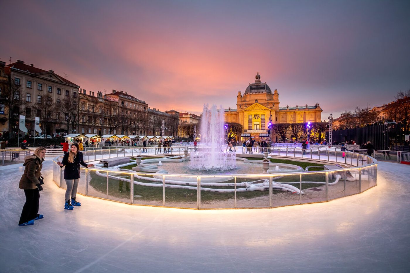 Ledeni park - advent u Zagrebu.