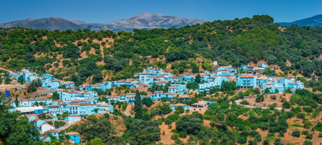 Juzcar, slikovito Plavo selo u srcu Andaluzije.