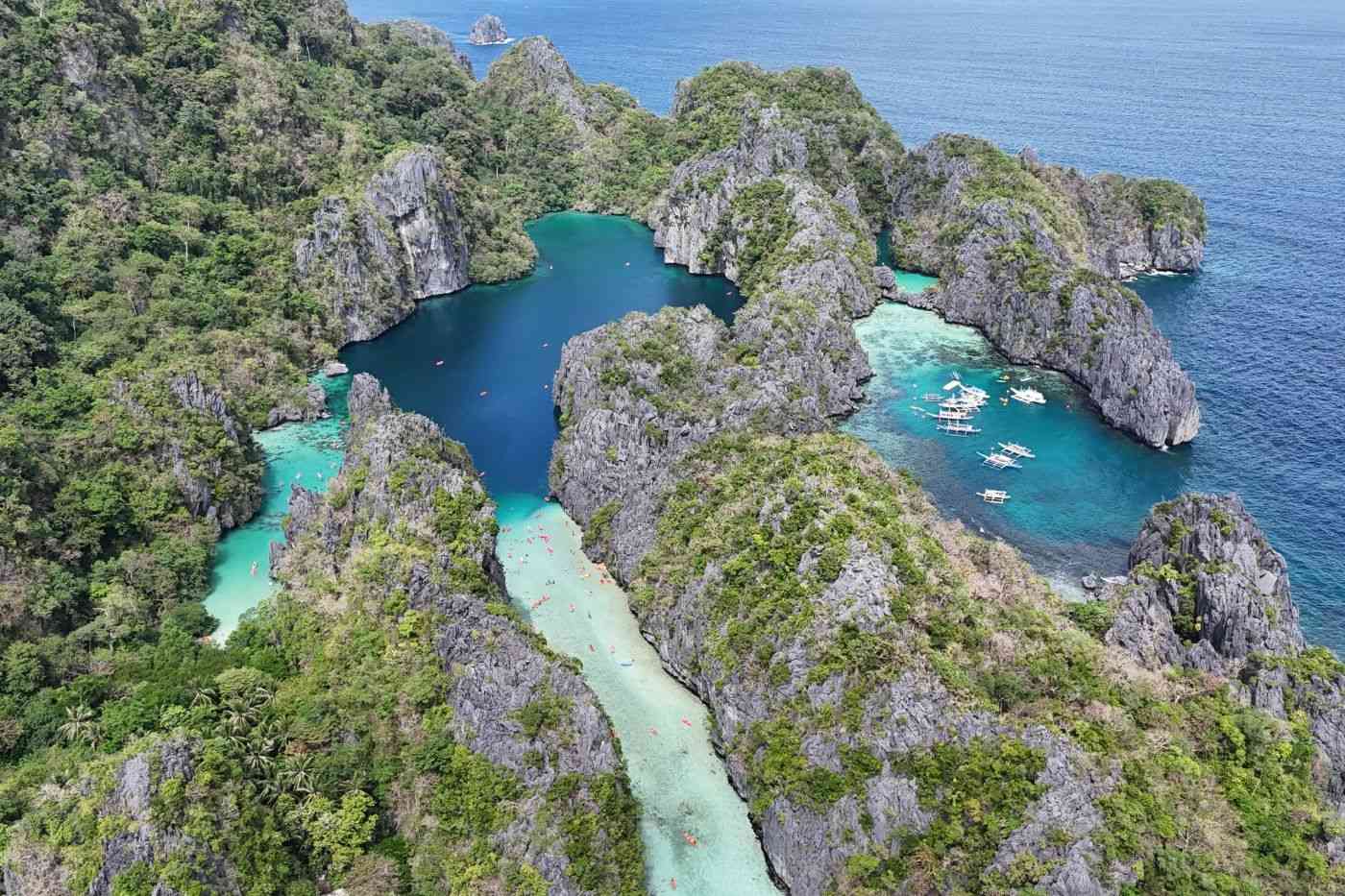 Big lagoon, Palawan.