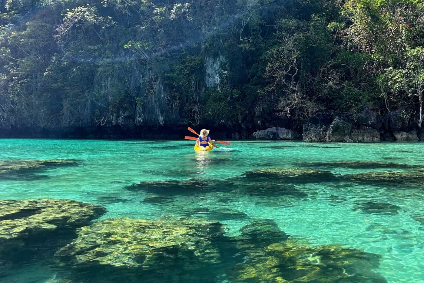 Twin lagoon.
