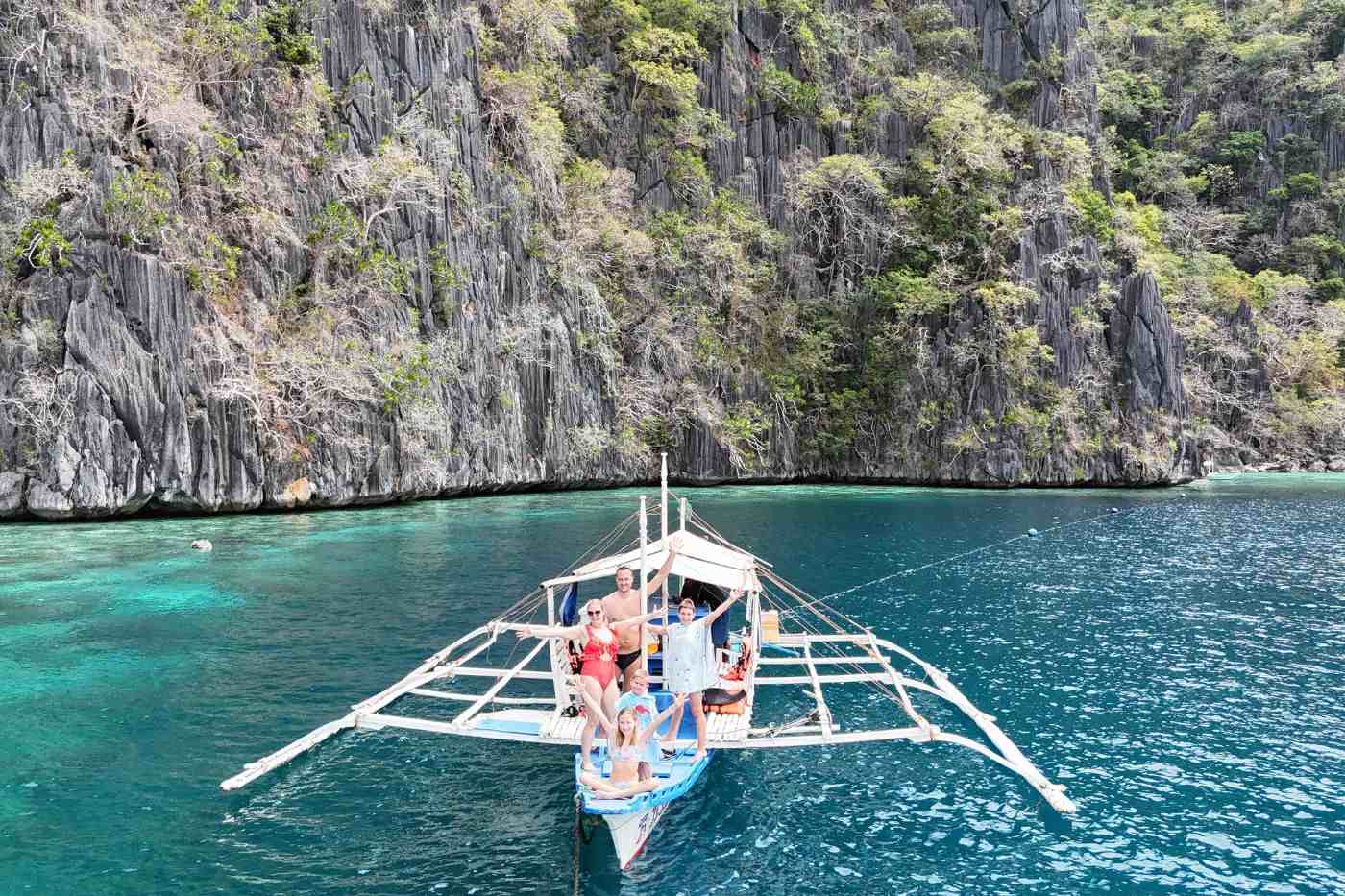 Filipini. Coron, Twin lagoon.