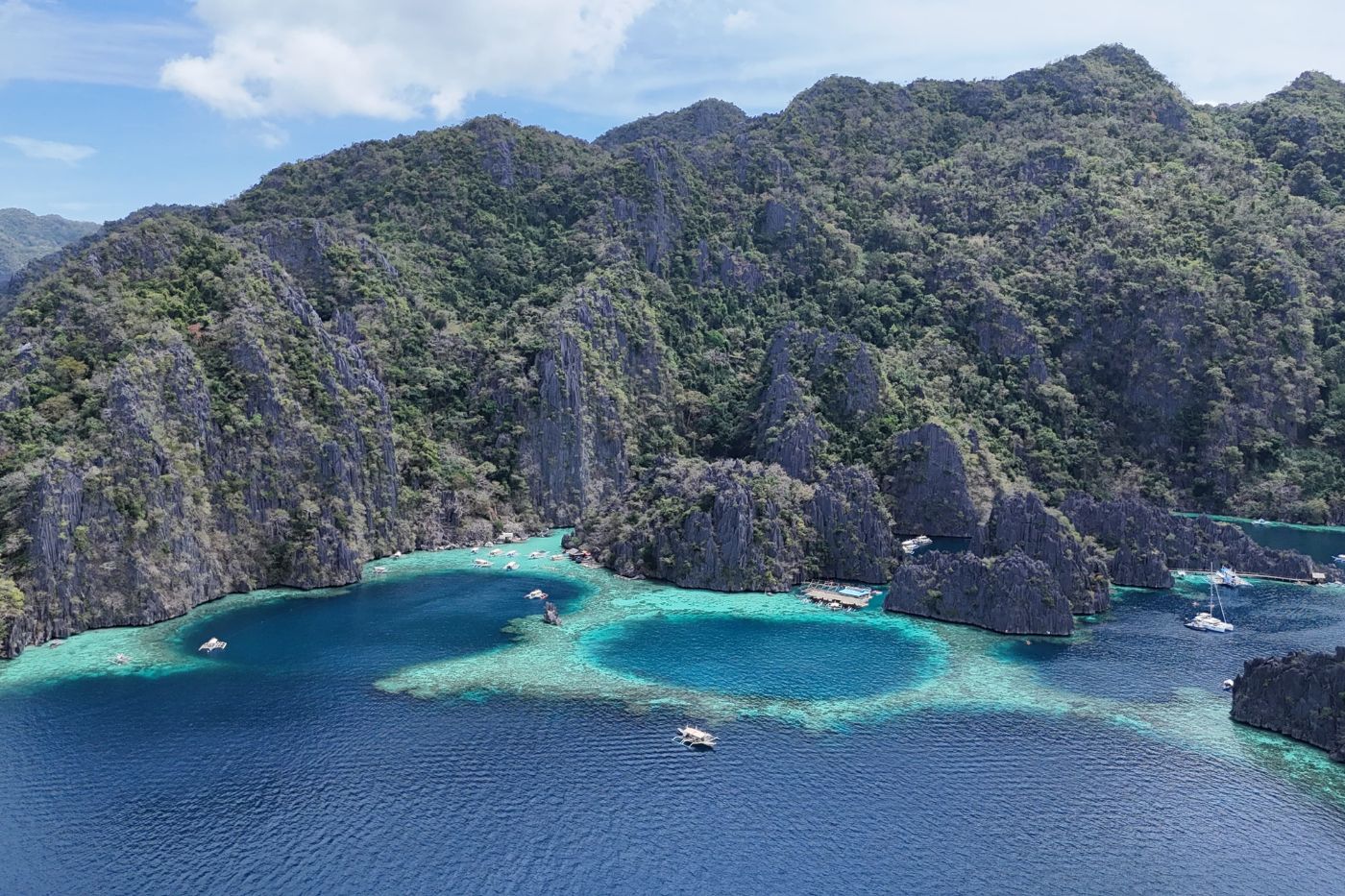 Twin lagoon, Coron.