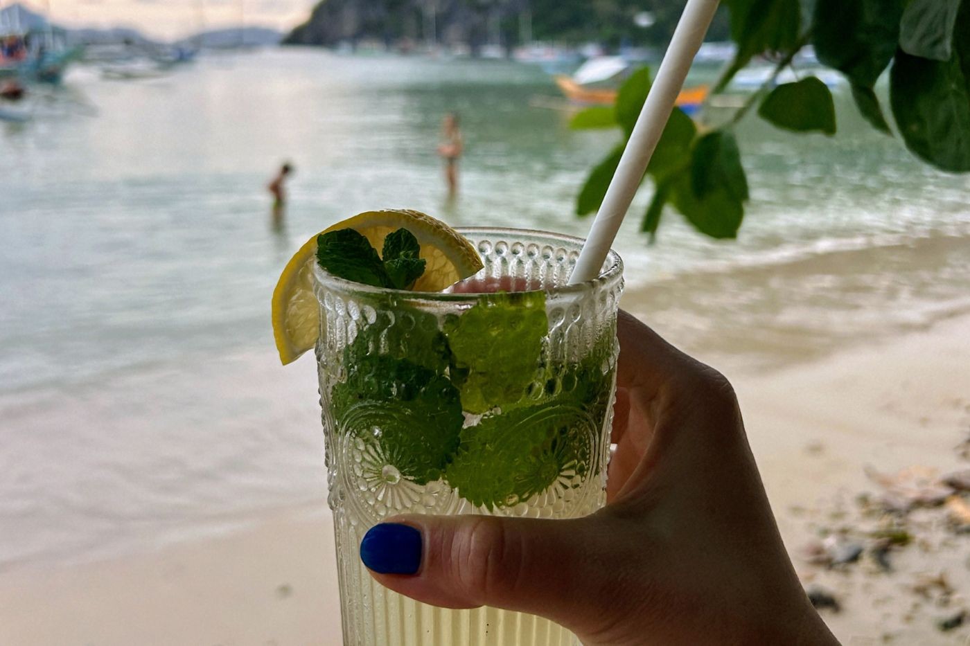 Filipini. Mojito u Bella Vita, El Nido.