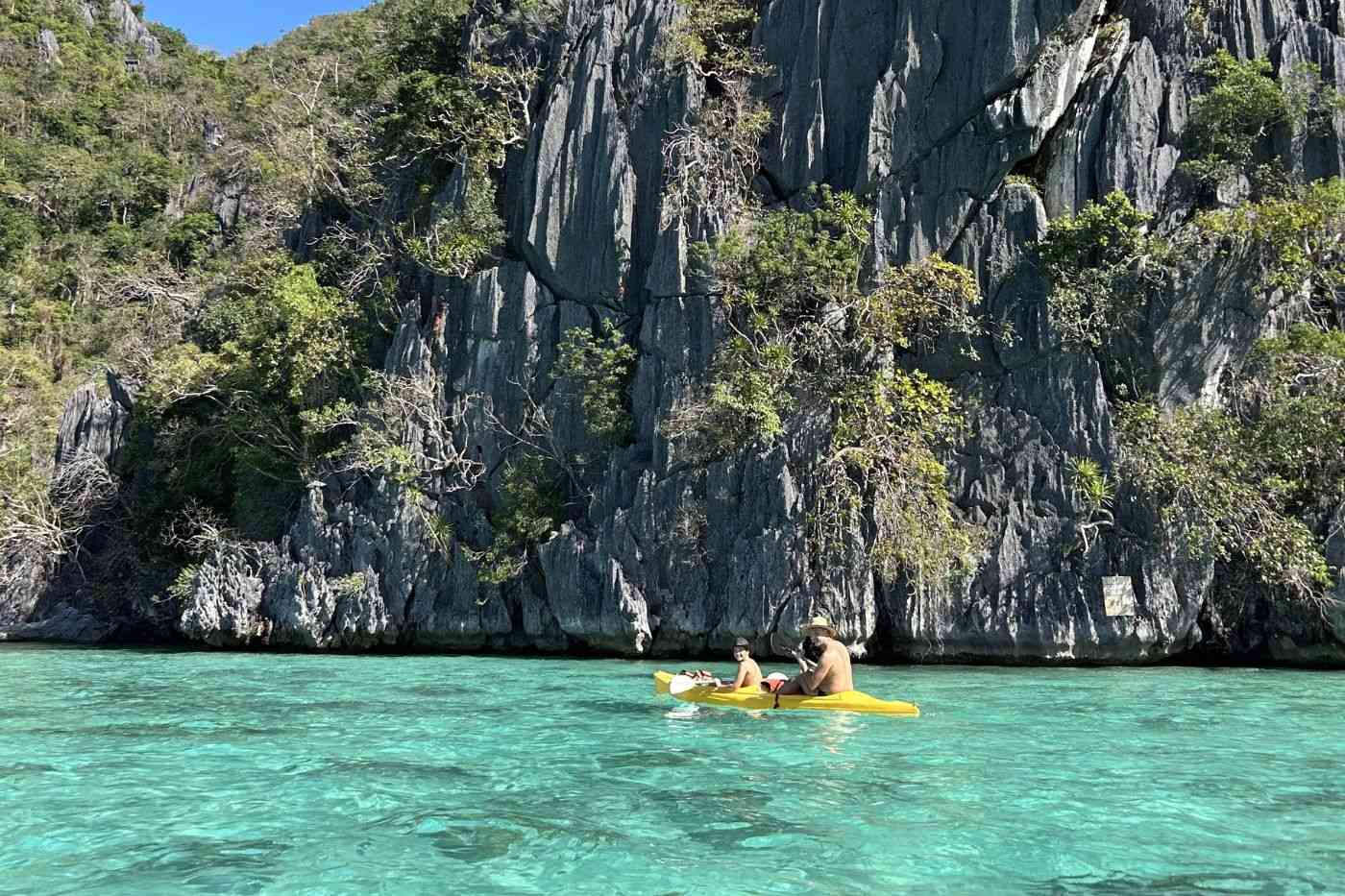 Filipini. Twin lagoon, Coron.