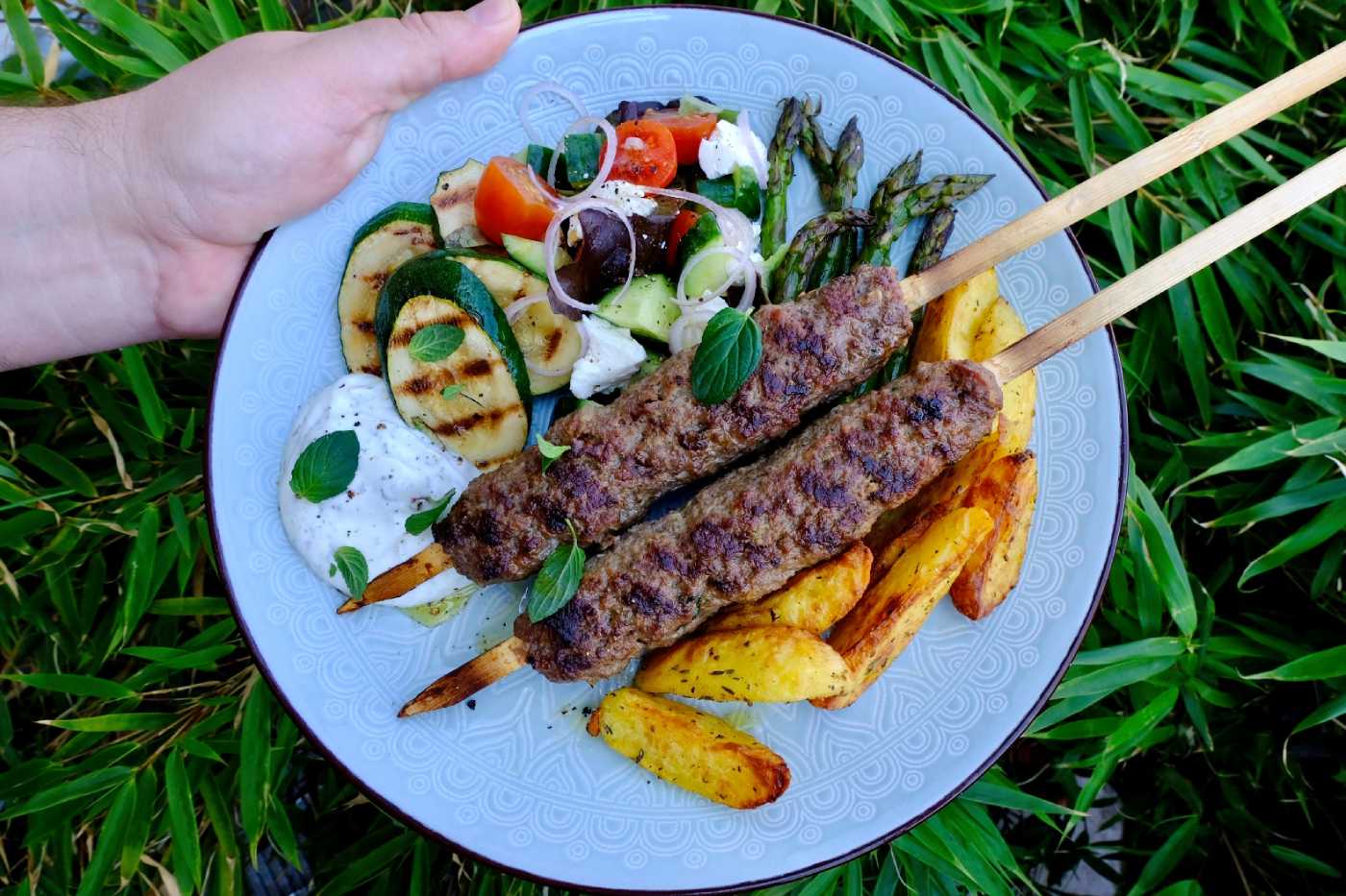 Kofta-kebab od junetine.