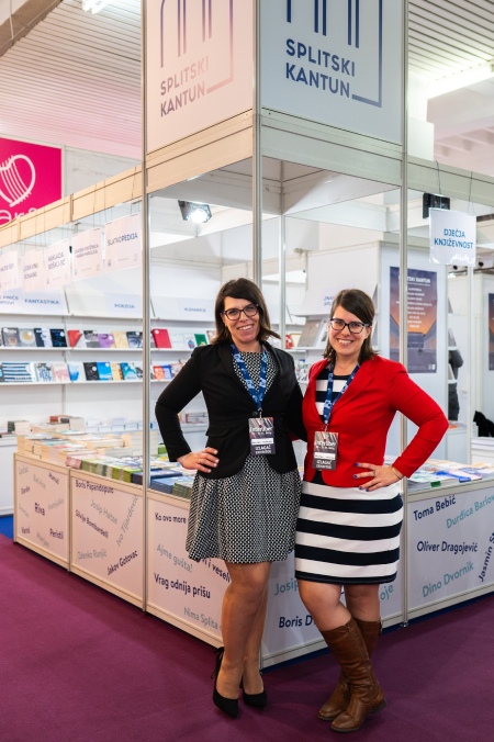 SlatCroFest organizatorice - Kate Bošković i Mirjana Bošković Smrekar.