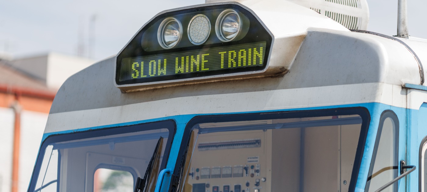 Slow wine train.