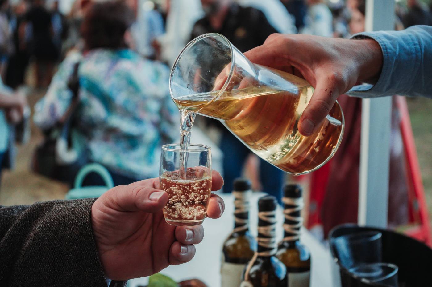 Vino i tambure.