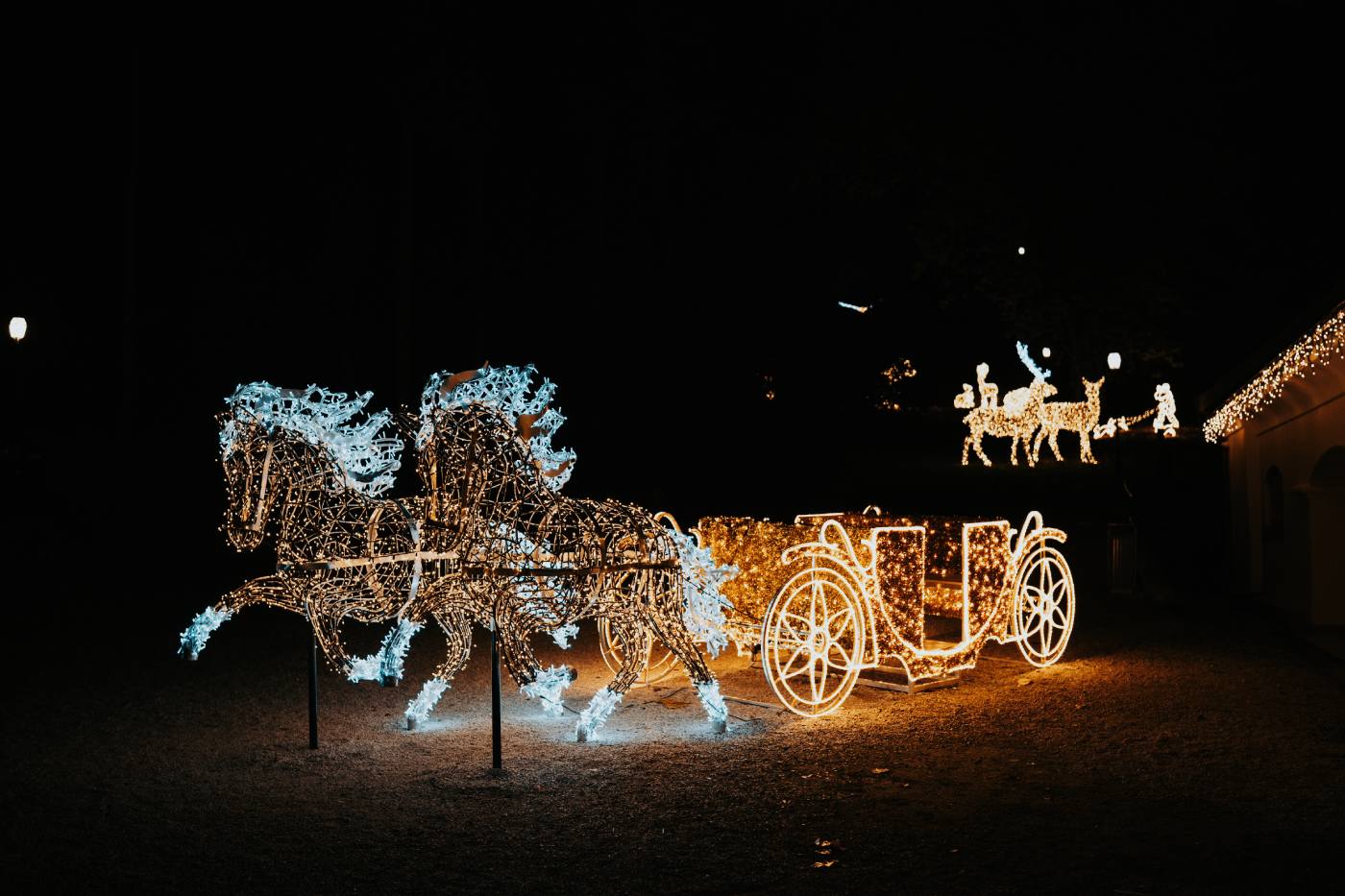 Trakošćan, Dvorac svjetla. 