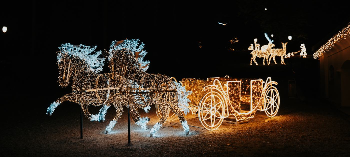 Trakošćan, Dvorac svjetla.