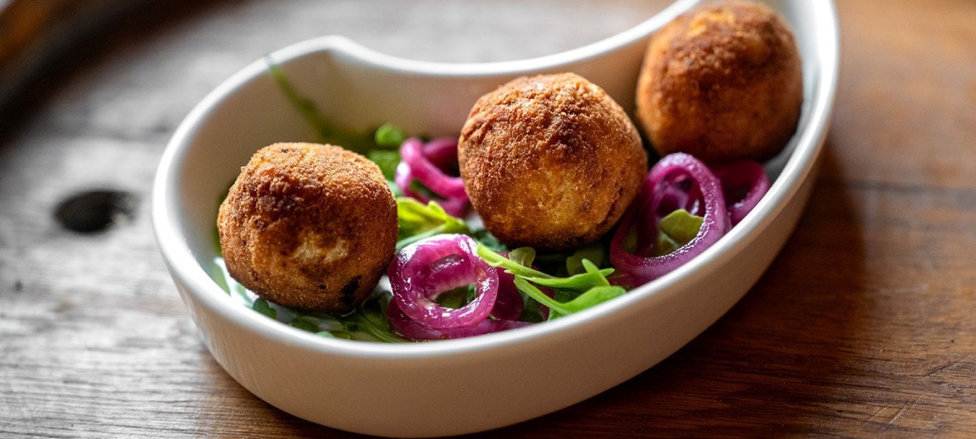 Pohane okruglice od bakalara. (