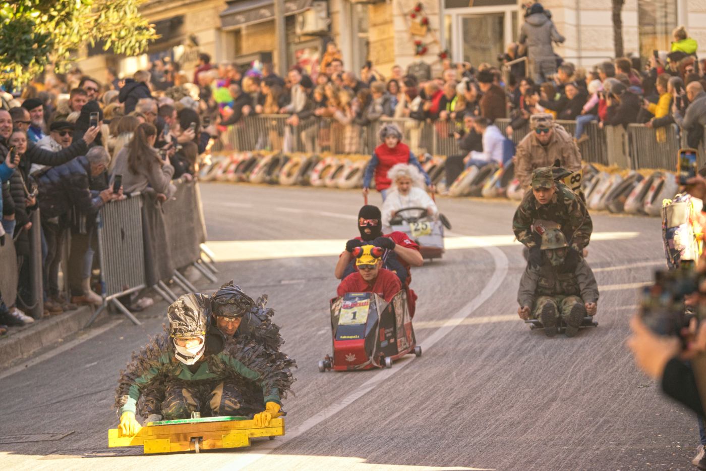 Karneval u Opatiji. Balinjerada